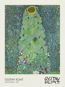 Reprodukció Sunflowers (1907), Gustav Klimt