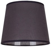 Duolla - CLASSIC M E27 asztali lámpa búra, 24 cm, antracit