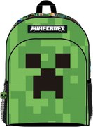 Minecraft Green Face iskolatáska, táska 40 cm