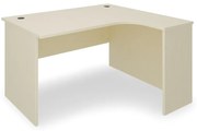 SimpleOffice ergonomikus asztal 140 x 120 cm, jobb, nyír