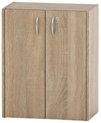 Szekrény zárral TEMPO ASISTENT, Sonoma tölgy