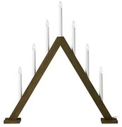 Markslöjd 706227 - Karácsonyi gyertyatartó ARIELE 7xE10/3W/230V fa/fehér