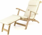 Kerti nyugágy FLORENTINE párnával - bézs