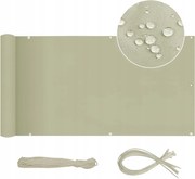 Oxford Erkélyszőnyeg Világosbarna 80 x 500 CM