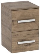 Fürdőszobaszekrény alacsony SAT Cube Way 32,5x49,3x33 cm tölgyfa wellington CUBE3CHN32DW