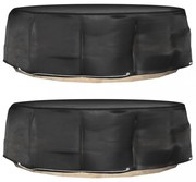 2 db kerek sziget társalgóhuzat 10 fűzőlyukkal Ø236 x 67 cm