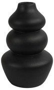 CAIRN fekete kerámia váza 22 cm