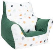 New Baby gyerek fotel golyókkal töltött, zöld