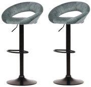 AUB-822 BLUE4 bárszék szett, 2 db