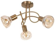 Rabalux 5548 - Csillár HOLLY 3xE14/40W/230V arany