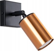 Winx Fali lámpa Reflektor Fekete/Réz 1xGU10 Sollux Lighting