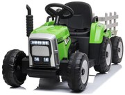 Baby Mix Erick elektromos traktor távirányítóval zöld