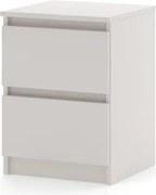 SIMPLE éjjeliszekrény 40 cm 2 fiók kasmír