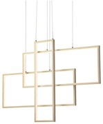 Redo 01-2314 - LED dimmelhető kábeles csillár PLANA LED/60W/230V arany