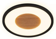Brilo - LED mennyezeti lámpa SUFIT WOOD LED/18W/230V 3000K Ø 29 cm