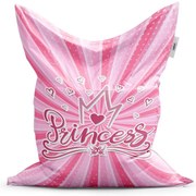 Classic babzsák Princess - gyerek, rózsaszín