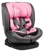 Lionelo BASTIAAN i-Size autósülés 40-150 cm szürke/rózsaszín