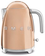 50's Retro Style vízforraló 1,7l rózsaszín arany - SMEG