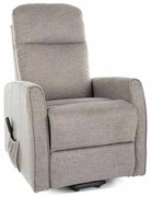 Javier állítható fotel, bézs