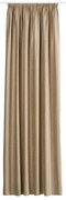 Bézs bársony függöny 140x260 cm Novara – Mendola Fabrics