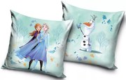 Disney Jégvarázs Whispers párnahuzat 40x40 cm Velúr