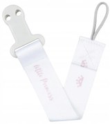 Cumi lánc Canpol Babies - Kis hercegnő -Fehér / rózsaszín