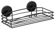 Vacuum-Loc® Pavia fekete fali fürdőszobai polc - Wenko