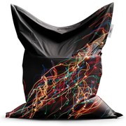 Classic babzsák fényhatás, színes