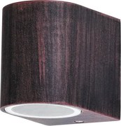 Kültéri fali lámpa gu10 35w antik barna chile