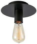 Markslöjd 108540 - Mennyezeti lámpa PIATTO 1xE27/40W/230V fekete