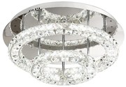 Eglo Toneria 39003 kristály mennyezeti lámpa, 36W LED, 4000K, 3600 lm