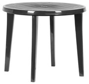 Lisa műanyag kerti asztal grafit