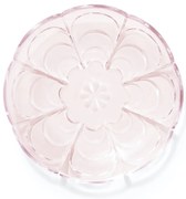 Világos rózsaszín üveg desszertes tányér készlet 2 db-os ø 16 cm Lily – Holmegaard