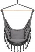 Függőszék Brazil Szék Hintaágy 150KG Sötétszürke