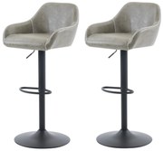 B-716 GREY3 bárszék szett, 2 db