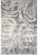 Szürke gyapjú szőnyeg 133x190 cm Ros – Agnella