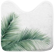 Fehér-zöld fürdőszobai kilépő WC-hez 45x45 cm Havane – douceur d'intérieur