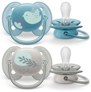 Baba cumi Ultrasoft Premium Avent állatok 6-18 hónap 2 darab fiú, vel. 6-18 m