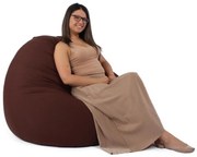 Barna XXL Babzsákfotel