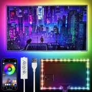 Rgb Led szalag Tv háttérvilágítás 32-75'' Bluetooth Smart backlight Alkalmazás