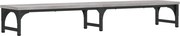 vidaXL szürke sonoma színű szerelt fa monitorállvány 105x23x15,5 cm