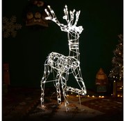 Brilagi - LED kültéri karácsonyi dekoráció LED/3,6W/31/230V 2700K 120 cm IP44 rénszarvas