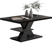 Deuba Detroit konferencia asztal 90x60x45cm - fekete