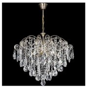 Kristály csillár láncon 6xE27/60W/230V