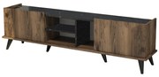 TV asztal Elegante diófa fekete