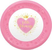 Hercegnők Little Princess micro prémium műanyag lapostányér 4 db-os szett 21 cm