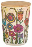 Wenko Flowers doboz bambusz fedéllel, 700 ml, M
