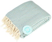 Pamut takaró 150x235 cm Herringbone – Rex London