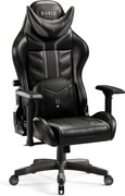 Gamer szék műbőr King Size, fekete-szürke: Diablo X-Ray 2.0