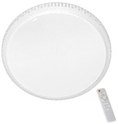 LED Szabályozható mennyezeti lámpa CRUZ távirányítóval 1xLED/66W/230V 3300lm